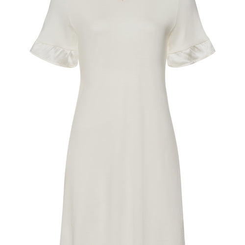 Claire Tencel™ And Cotton Nightgown | Misty White 74767-2123