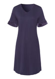 Claire Tencel™ And Cotton Nightgown | Blue Stone 74767-2610