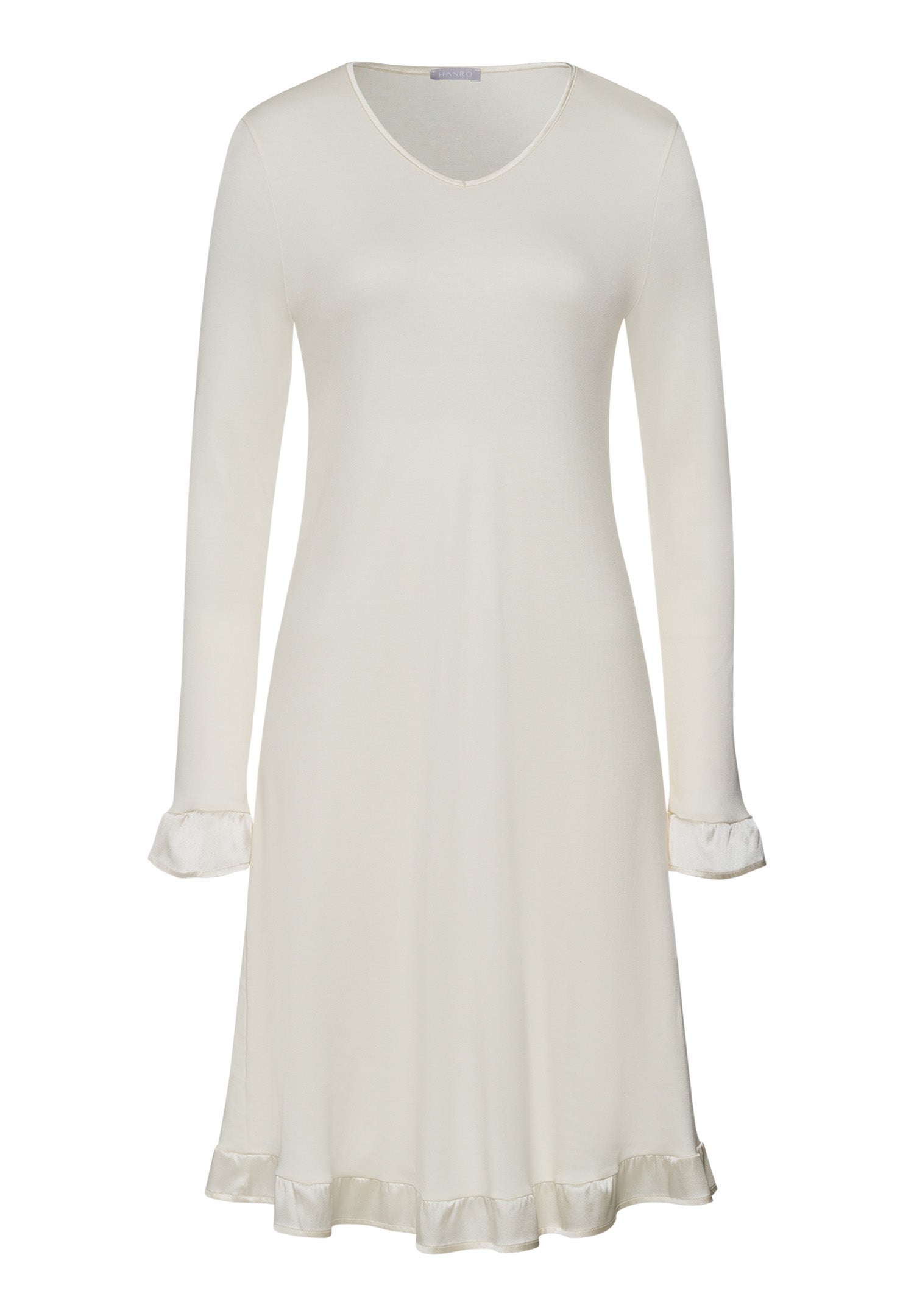 Claire Tencel™ And Cotton Nightgown | Misty White 74768-2123