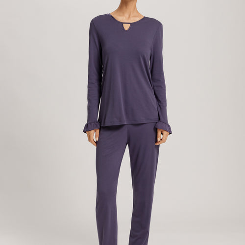 Claire Tencel™ And Cotton Pajama Set | Blue Stone 74769-2610