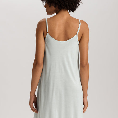 Melia Scalloped Lace Spaghetti Chemise 95cm | Ice Flow 74801-2577