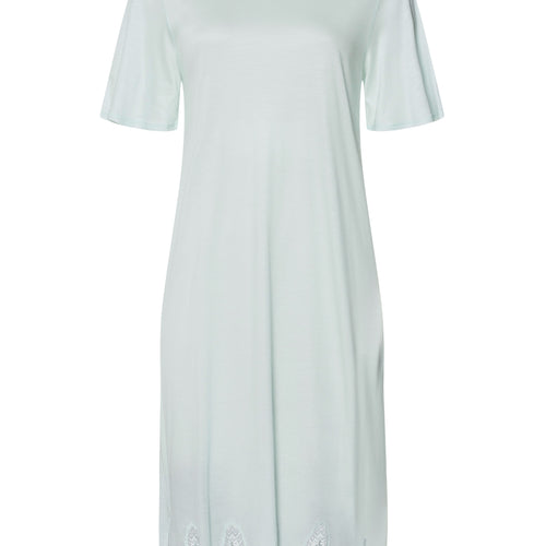 Melia Scalloped Lace Round Neck Nightgown | Ice Flow 74802-2577