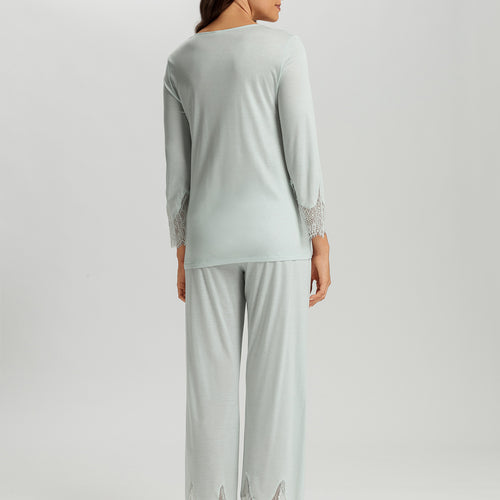 Melia Scalloped Lace Pajama Set | Ice Flow 74803-2577