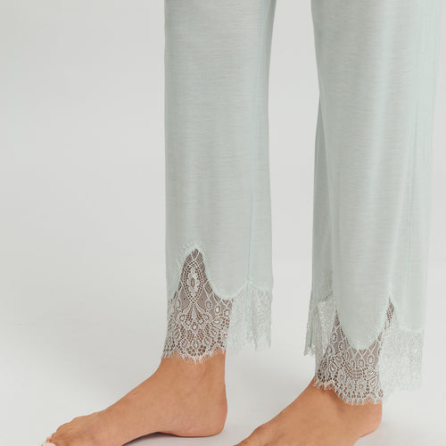 Melia Scalloped Lace Pajama Set | Ice Flow 74803-2577