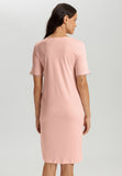 Anouk V-Neck Cotton Nightgown | Pink Blaze 74808-2340