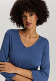 Anouk Cotton Pajama Set | Slate Blue 74811-2642
