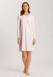 74832 Natural Elegance Long Sleeve Nightgown 100cm - 2899 Rose Melange