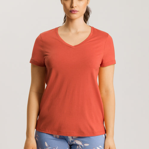74842 Sleep And Lounge Short Sleeve Shirt - 2293 Ripe Apple