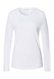 Sleep And Lounge Relaxed Round Neck Top | White 74844-101