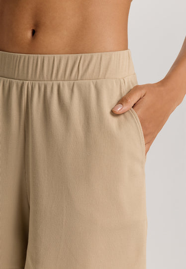 Sleep And Lounge Cotton Rib Shorts | Iced Cappuccino 74856-2846