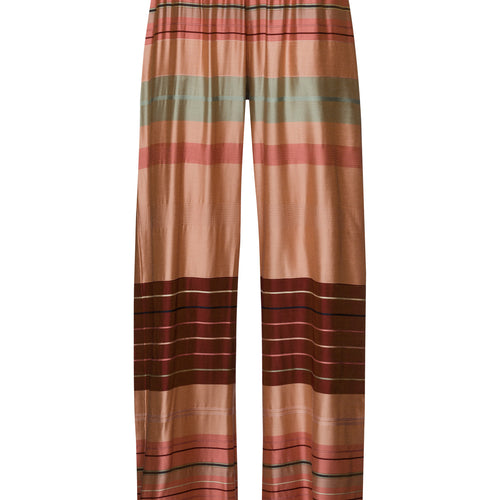74859 Hannah Pants - 2166 Earth Tanned Stripe