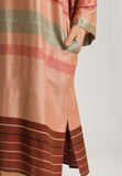 74860 Hannah Caftan - 2166 Earth Tanned Stripe