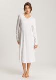 74875 Virginia Long Sleeve Nightgown 110cm - 102 Off White
