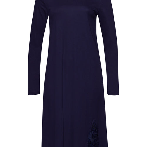 74892 Anne Long Sleeve Nightgown 110cm - 2621 Evening Blue