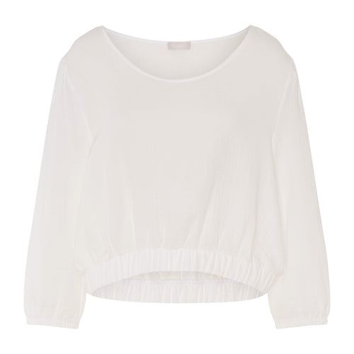 74928 Sleep And Lounge 3/4 Slv Shirt - 101 White