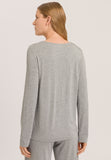 74948 Natural Elegance L/Slv Shirt - 958 Grey Melange