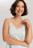 Natural Elegance Spaghetti Camisole Short Pajama Set | Vapor Melange 74962-3011
