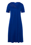 74995 Naila S/Slv Nightgown 100 Cm - 1653 Deep Indigo