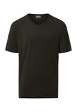 Casuals Soft V-Neck T-Shirt | Earthy Ink Melange 75035-3044