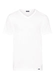 75051 Living Shirts Short Sleeve V-Neck Shirt - 101 White