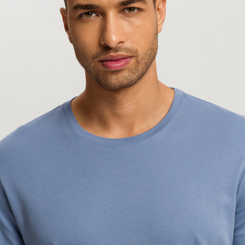 Night And Day Cotton Pajama Set | Aqua Ink Leaves 75111-3025