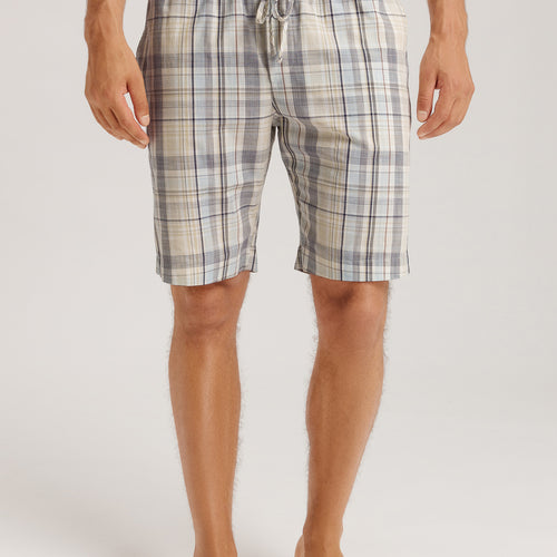 Night And Day Short Woven Pant | Gentle Check 75117-3018