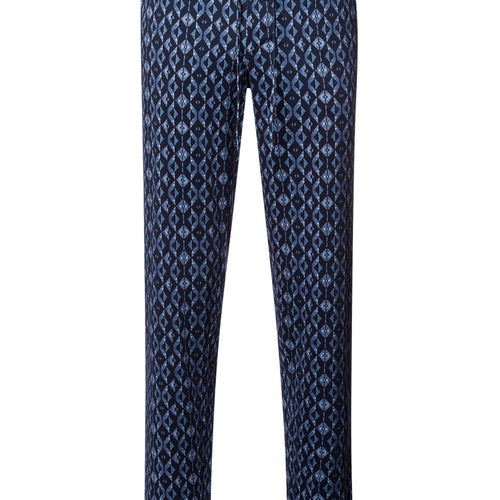Night And Day Knit Lounge Pant | Blue Diamonds 75216-3023