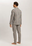 Cozy Comfort Cotton Flannel Button Front Pajama Set | Cardamom Check 75724-3042