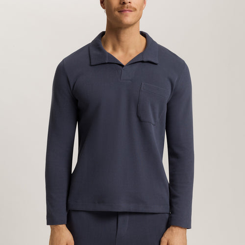 Travelwear Cotton Rib Pants | Ombre Blue 75860-2635