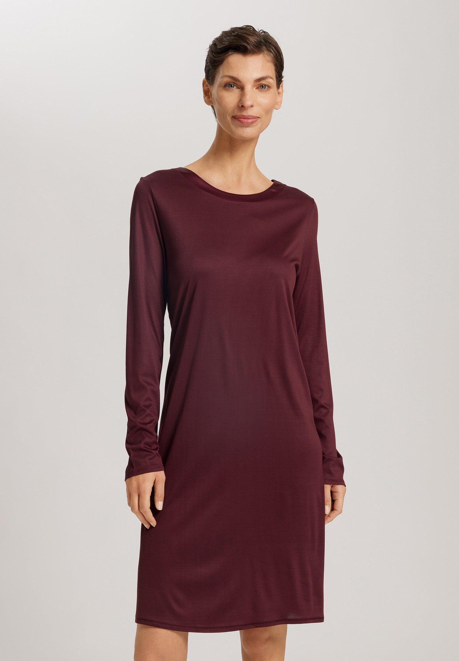 Grand Central Round Neck Nightgown 100cm | Vivid Brown 77339-2421