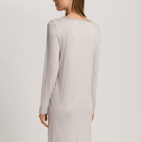 Grand Central Round Neck Nightgown 100cm | Silver Vapor 77339-2652