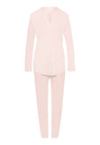 Pure Essence Button Front Soft Cotton Pajama Set | Rosewater 77949-2111