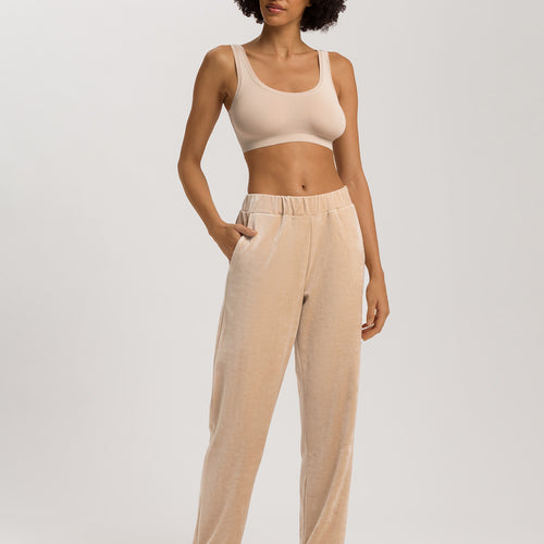 Favourites Velvet Lounge Pants | Coffee Quartz 78166-2216