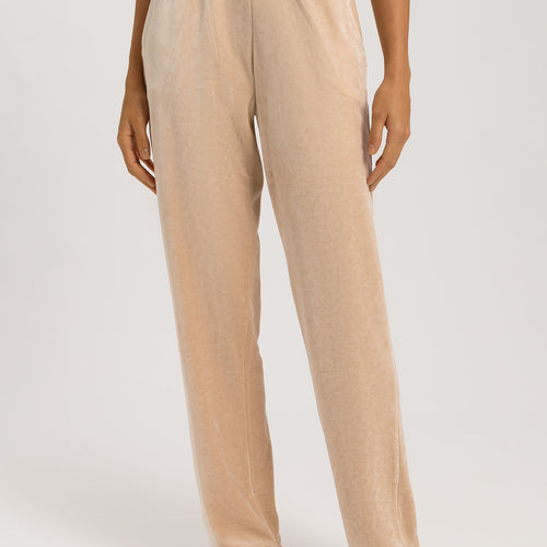Favourites Velvet Lounge Pants | Coffee Quartz 78166-2216