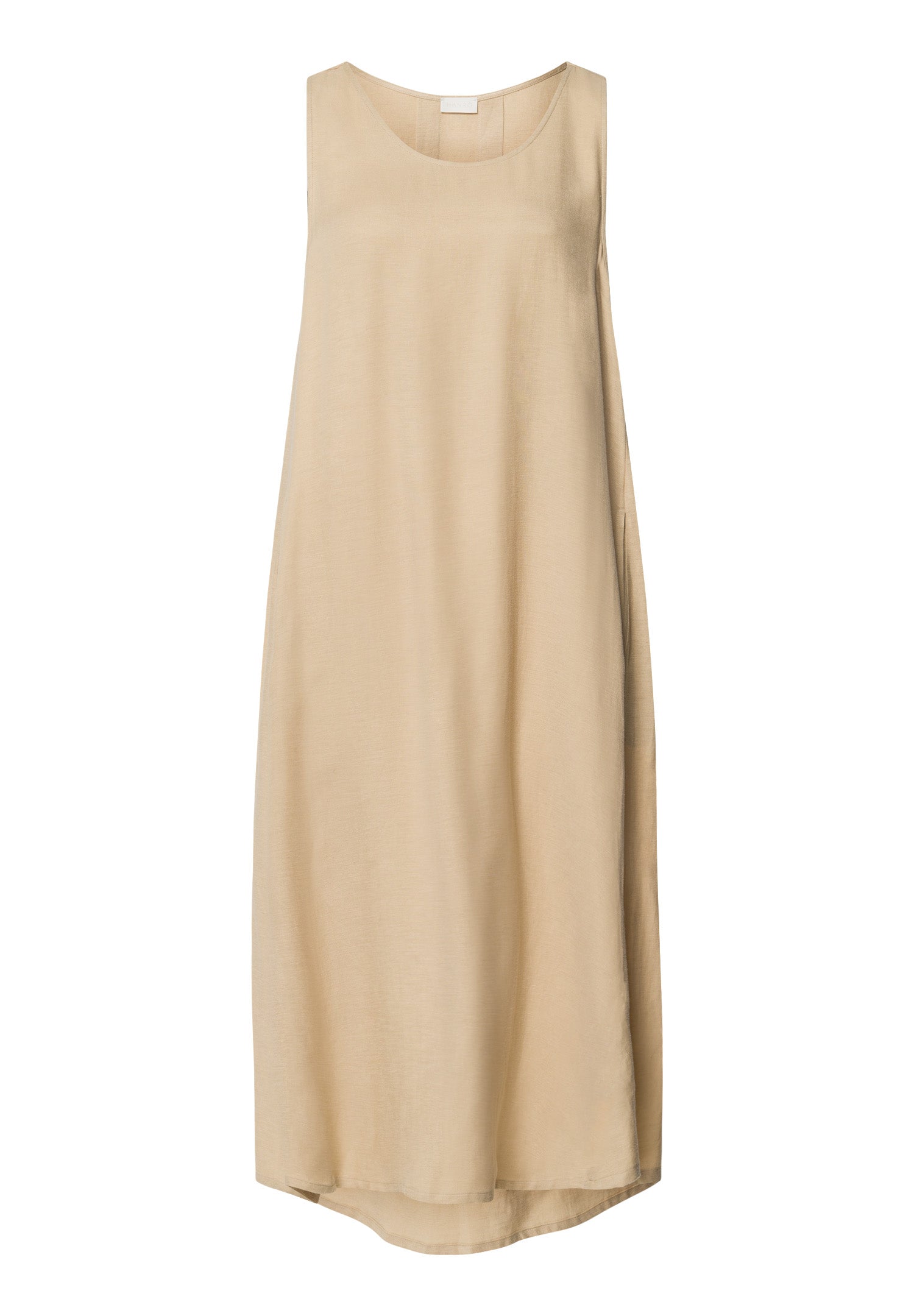 Urban Casuals Linen Blend Dress | Iced Cappuccino 78527-2846