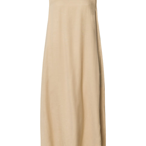 Urban Casuals Linen Blend Dress | Iced Cappuccino 78527-2846
