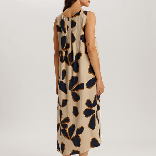 Urban Casuals Linen Blend Dress | Desert Flower 78527-3007