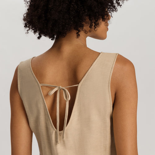 Urban Casuals Linen Blend Jumpsuit | Iced Cappuccino 78532-2846