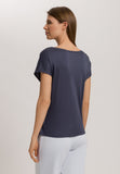 Sleep And Lounge Short Sleeve Shirt | Smoky Blue 79391-1534