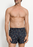 Fancy Jersey Cotton Knit Boxers | Floral Paisley Print 79400-2940