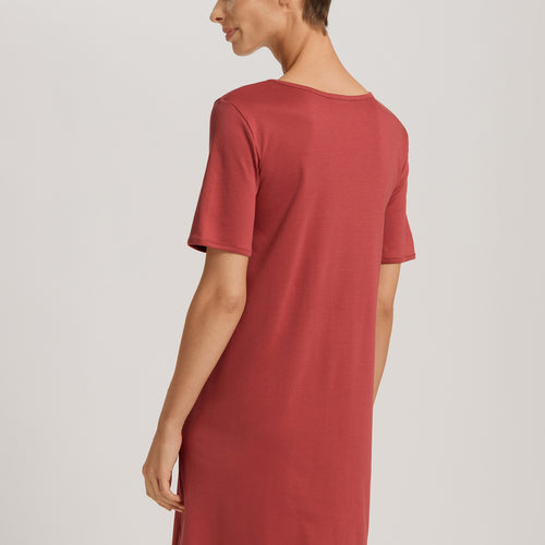 Cleo S/Slv Nightdress 90cm | Marsala 79535-2400