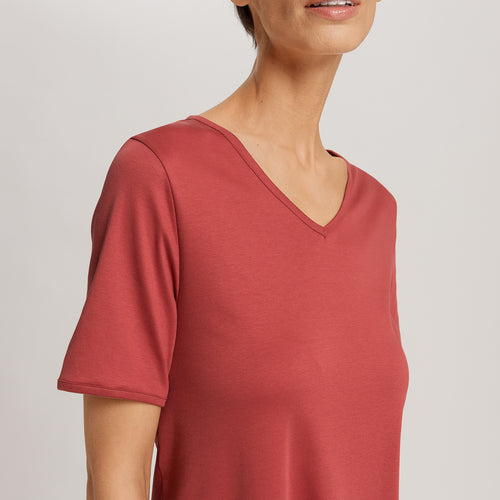 Cleo S/Slv Nightdress 90cm | Marsala 79535-2400