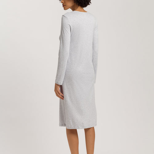 Mira L/Slv Nightdress 110cm | Cloud Melange 79631-2991