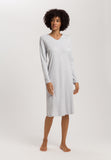 Mira L/Slv Nightdress 110cm | Cloud Melange 79631-2991