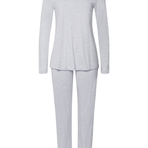 Mira L/Slv Pajama | Cloud Melange 79632-2991