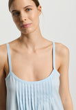 Juliet Pleated Cotton Babydoll | Whispering Blue 79643-2503