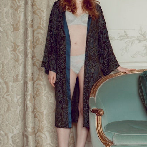 70897 Marlene Kimono - 2868 Sheer Damask