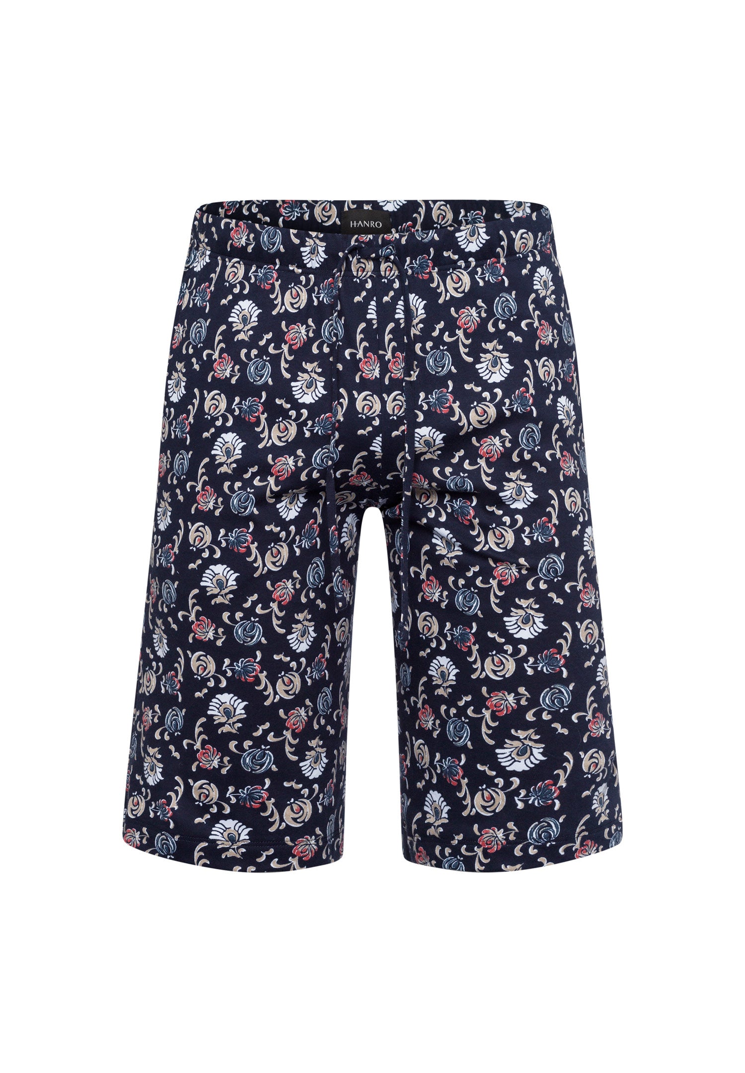 75513 Night And Day SHORT KNIT PANT - 1248 Navy Botany Print