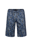 75513 Night & Day Short Knit Pant - 2884 Aquarelle Paisley