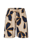 Urban Casuals Linen Blend Drawstring Shorts | Desert Flower 78535-3007